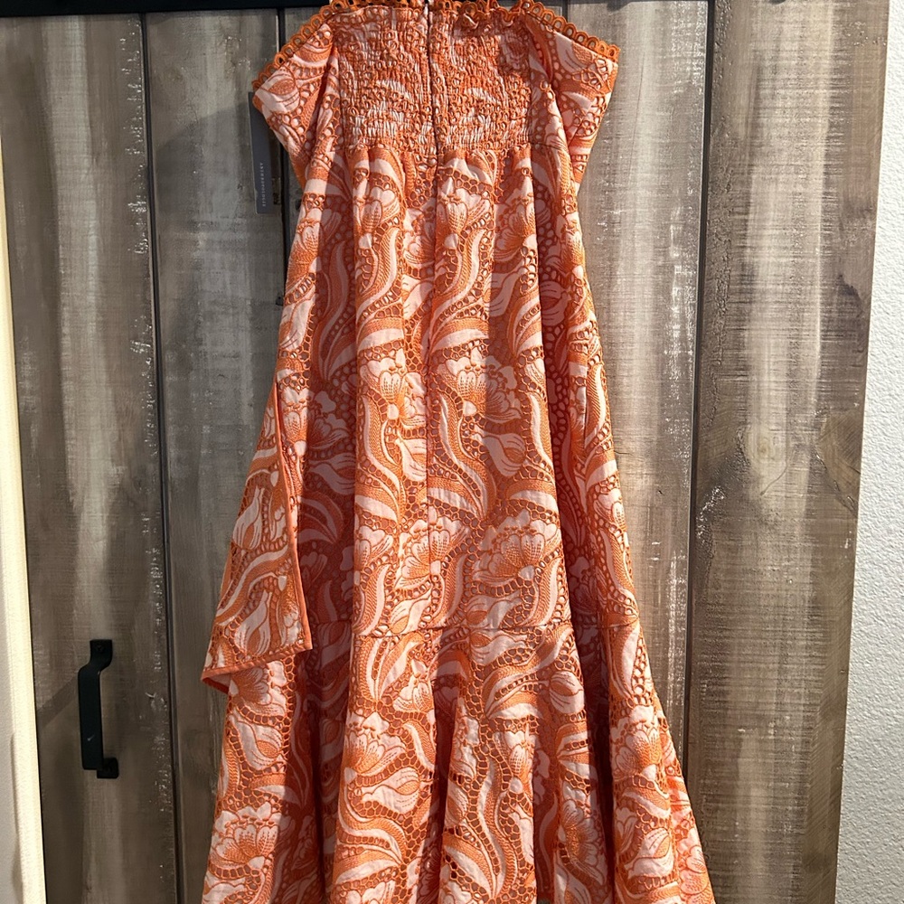 NWT By Anthropologie Strapless A-Line
Ruffle-Hem Dress, 8P - Picture 13 of 13